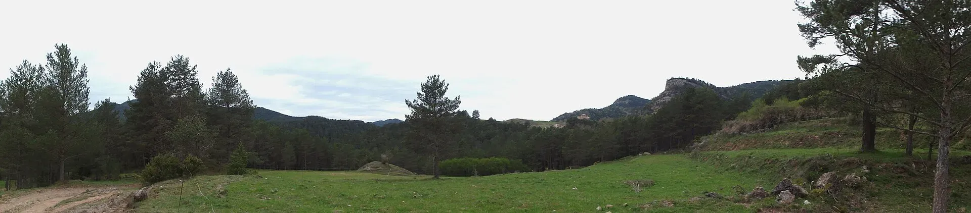 Vista de Sant Jaume de Frontanyà